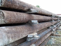 Пропитанные столбы ЛЭП и связи, шпалы. Доски, брусья не дорого - Изображение #4, Объявление #1246968