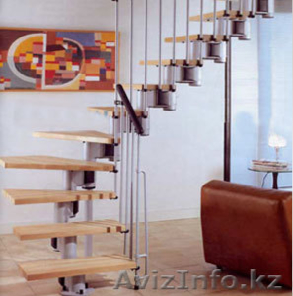 Межэтажная лестница на металлическом каркасе от производителя. - Изображение #3, Объявление #237961