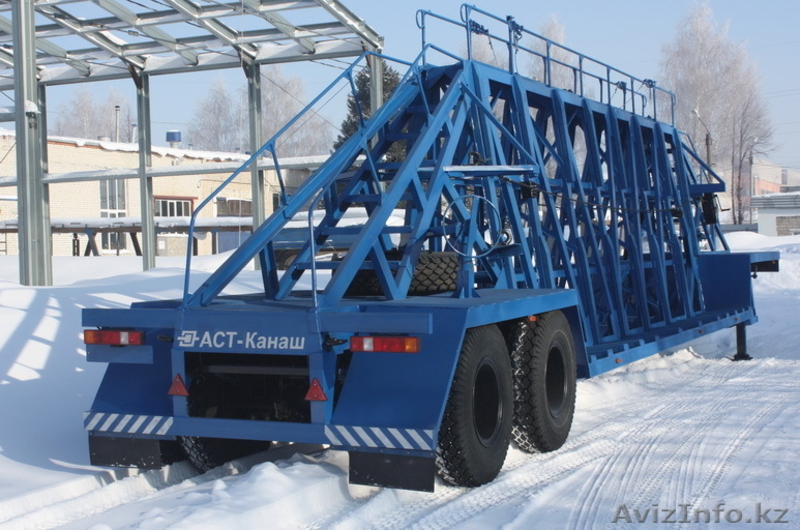 наклонка панелевоз, самосвальные приицепы, панелевозы, опоровозы, автовозы - Изображение #7, Объявление #220859