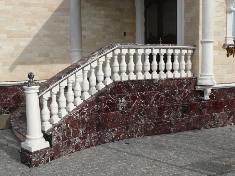 Отделка фасадов зданий травертином, гранитом, мрамором - Изображение #5, Объявление #1659459