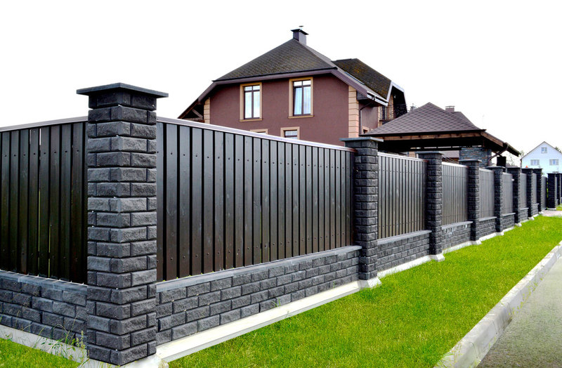 Строим забор из кирпича и блока под ключ. - Изображение #1, Объявление #1659469